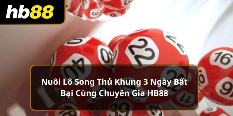 Nuôi Lô Song Thủ Khung 3 Ngày Bất Bại Cùng Chuyên Gia HB88